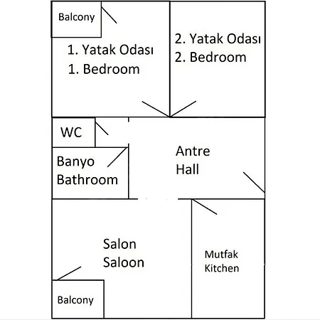 Apartment Shifa 2 Bedroom 1 Living Separeted Kitchen Entire Flat *